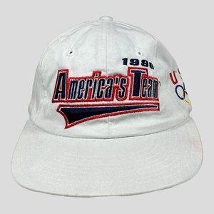 RARE Vintage 1996 USA America’s Team Olympics Starter Snapback Hat Unoworn